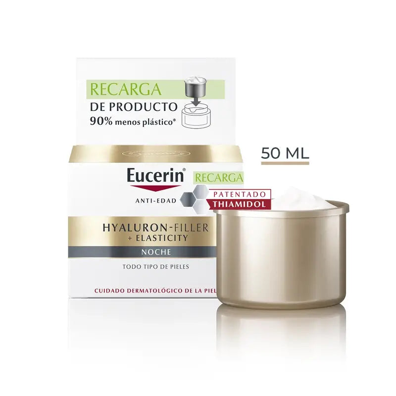 Eucerin Refill Hyaluron Filler Elasticity Night Cream, 50 ml