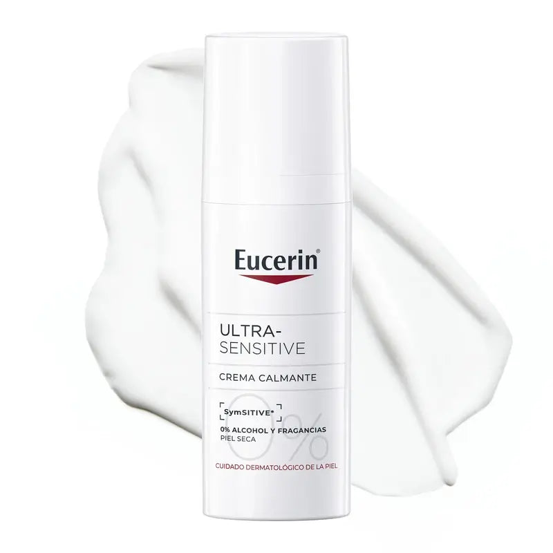 Eucerin Ultra-Sensitive Crème apaisante pour peau sèche, 50 ml
