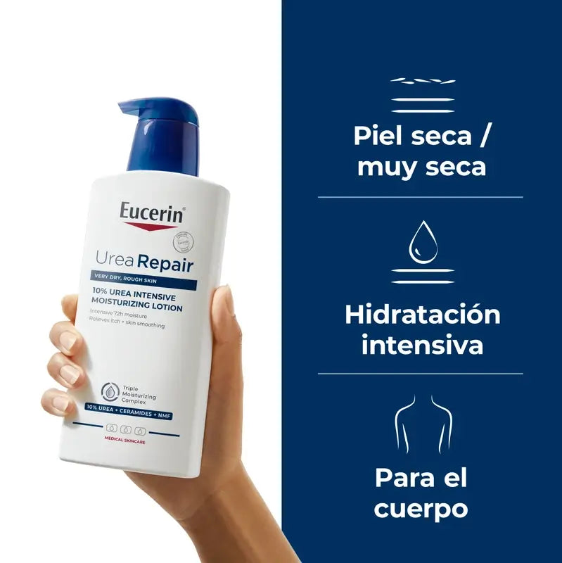 Eucerin Lotion à l'urée 10%, 400 ml