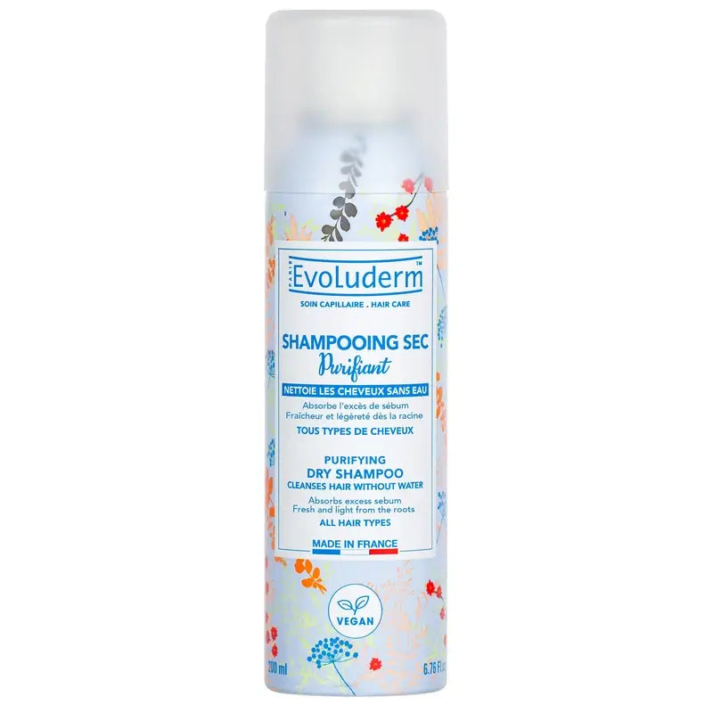 Shampooing sec Evoluderm, 200 ml