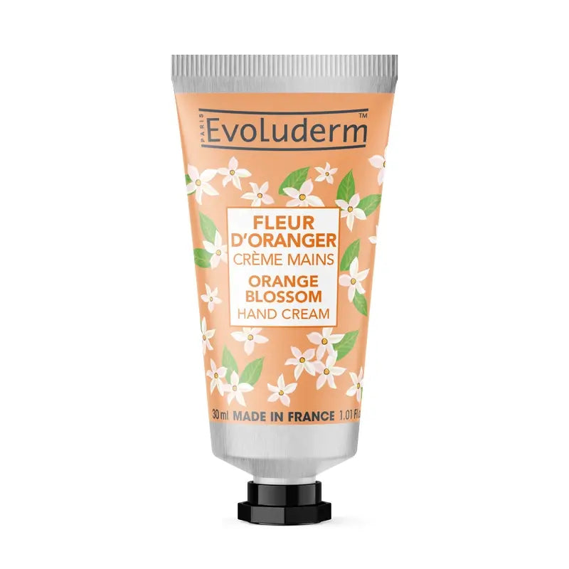 Evoluderm Crème pour les mains à la fleur d'oranger, 30 ml