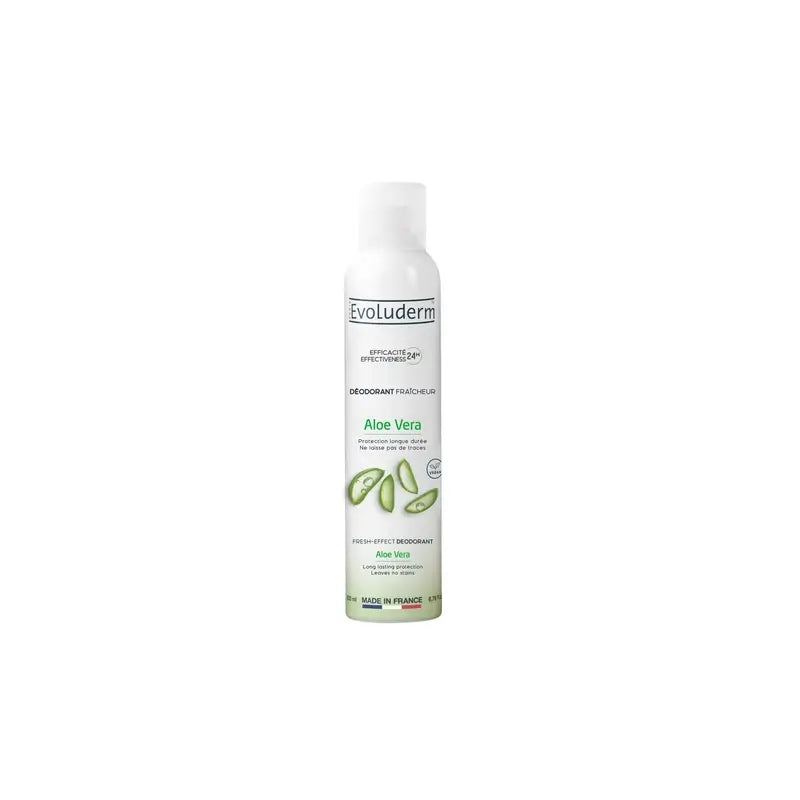 Evoluderm Aloe Vera Déodorant 24H, 200 ml