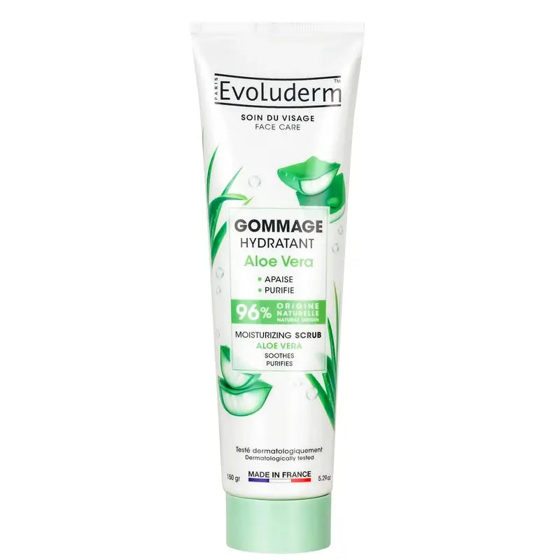 Evoluderm Gommage hydratant à l'aloe vera, 150 g