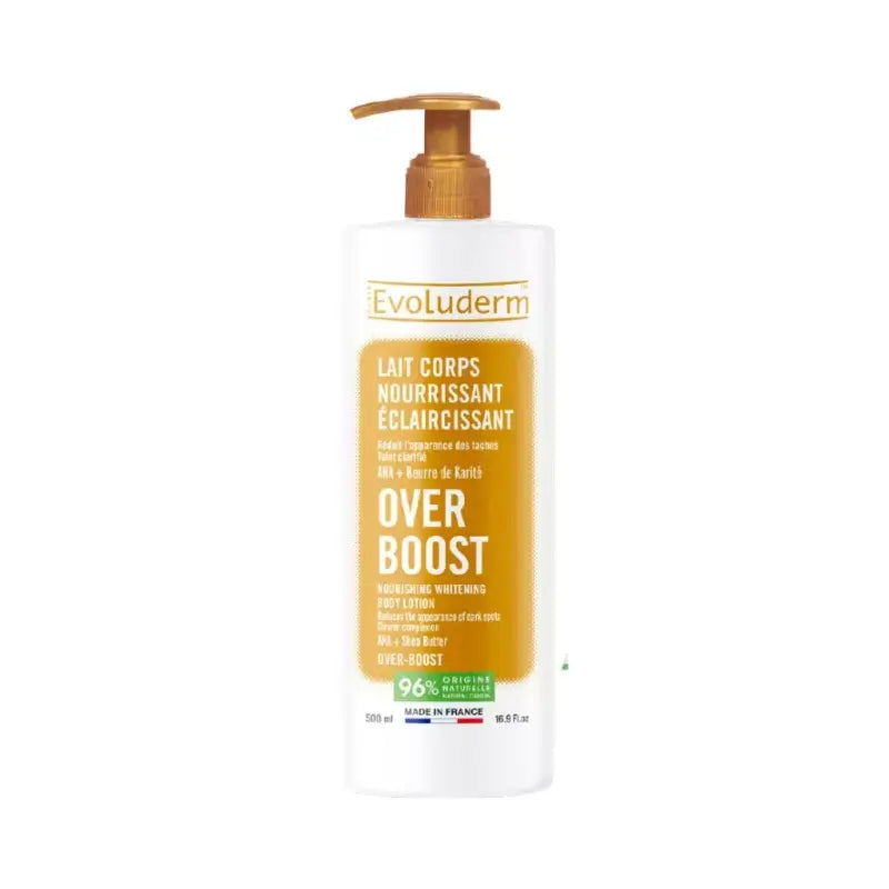 Evoluderm Over Boost Lotion blanchissante, 500 ml