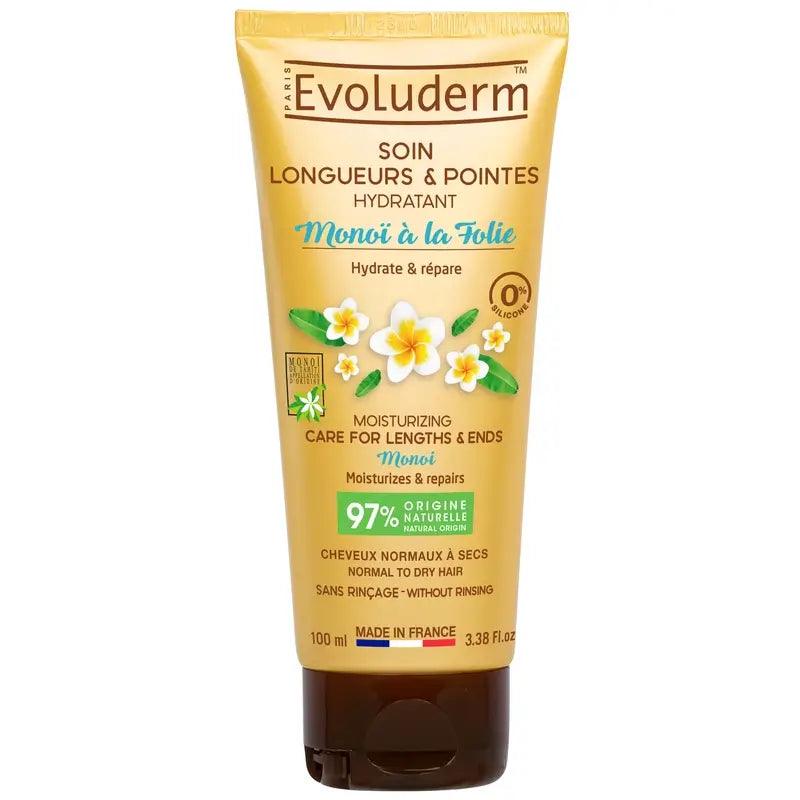 Evoluderm Hair Care Lengths With Monoi Tips, 100 ml