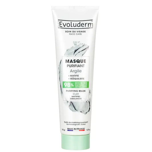 Evoluderm Masque purifiant à l'argile, 150 g