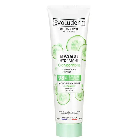 Evoluderm Masque hydratant au concombre, 150 g