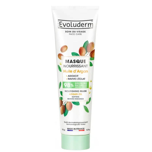 Evoluderm Masque Nourrissant à l'Huile d'Argan - Argan, 150 g