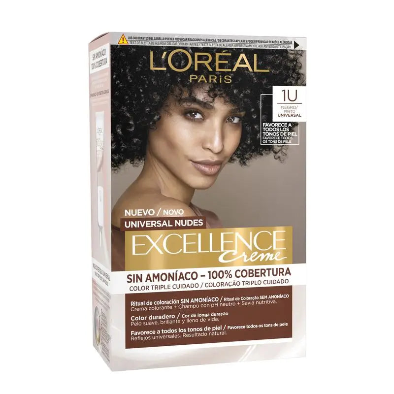 L'Oréal Paris Excell Univ Nudes Noir 1U 550