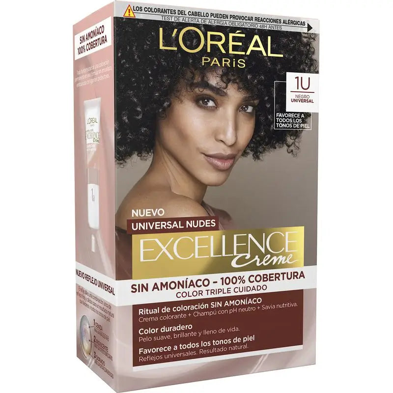 L'Oréal Paris Excell Univ Nudes Noir 1U 550