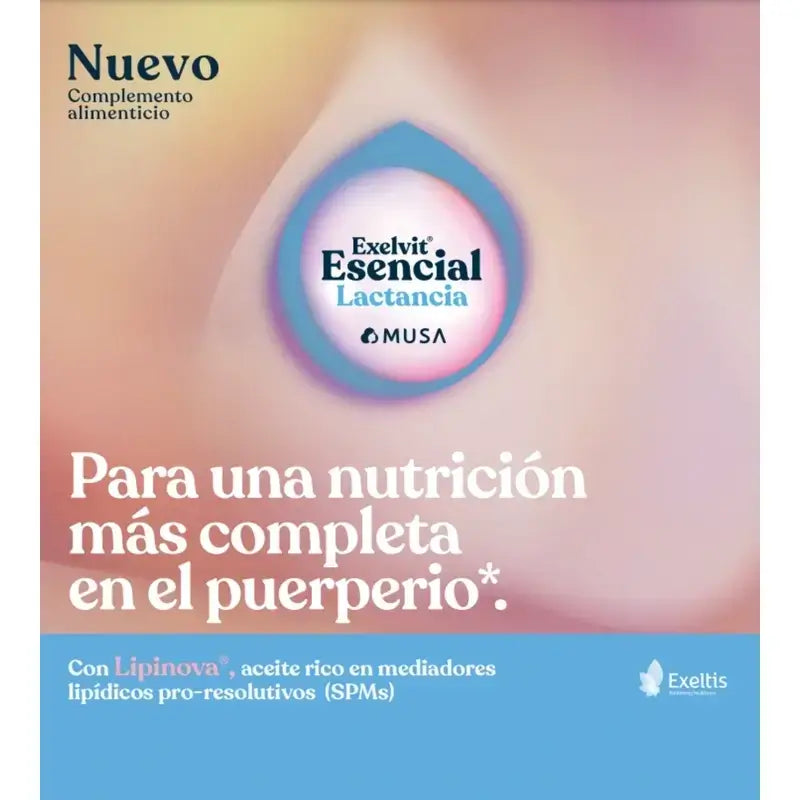 Exelvit Lactation Essential, Pack 2 x 60 gélules