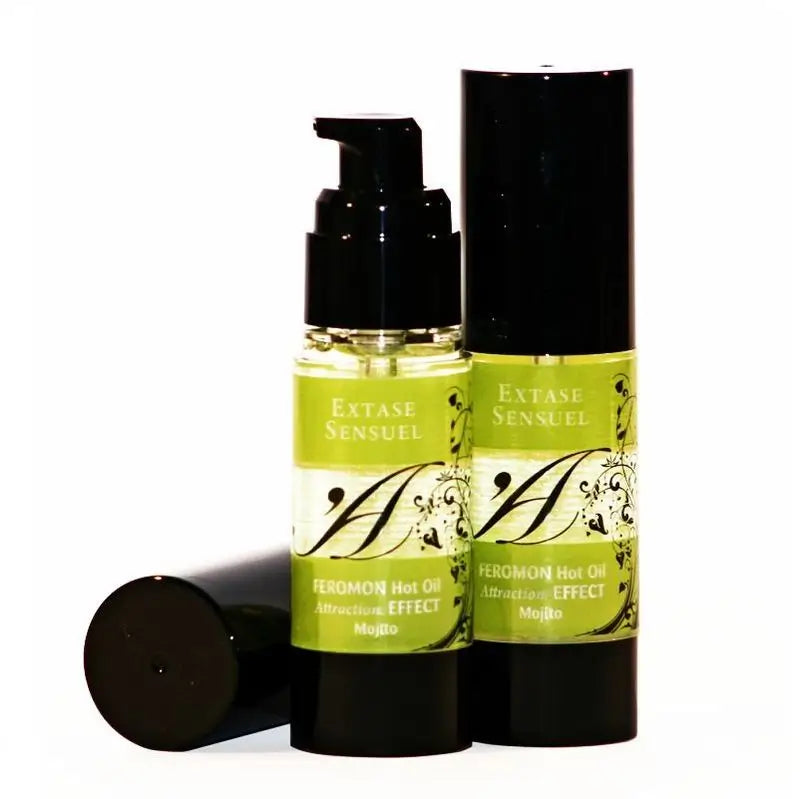Extase Sensual Massage Oil Warming Effect With Pheromones Mojito 30Ml