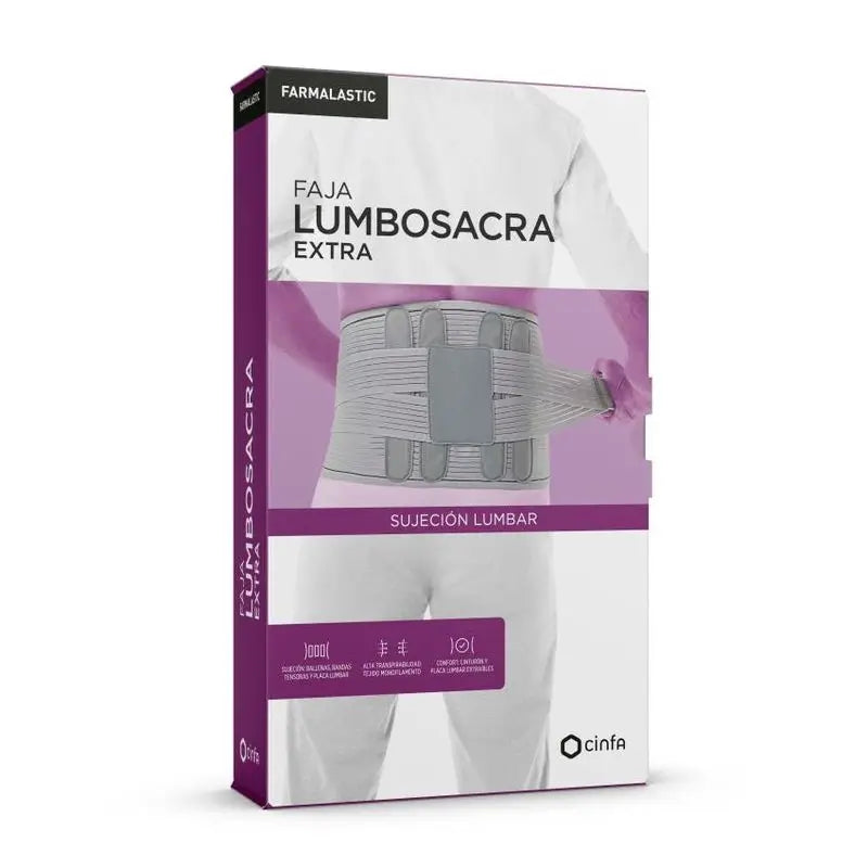 Farmalastic Sacrolumbar Girdle Extra Contour, Size 2