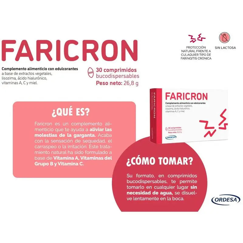 Faricron 30 Comprimés