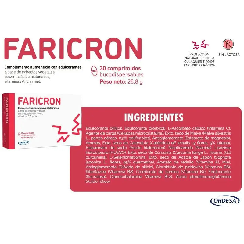 Faricron 30 Comprimés