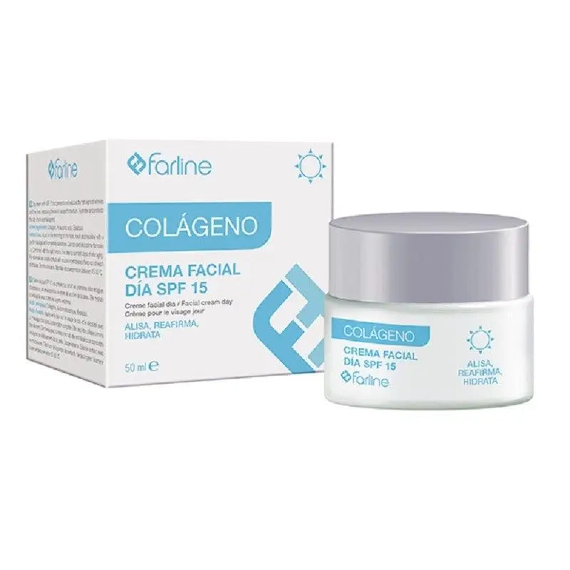 Farline Facial Day Cream with Collagen Spf15, 50 ml