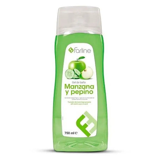 Farline Apple Cucumber Bath Gel , 750 ml