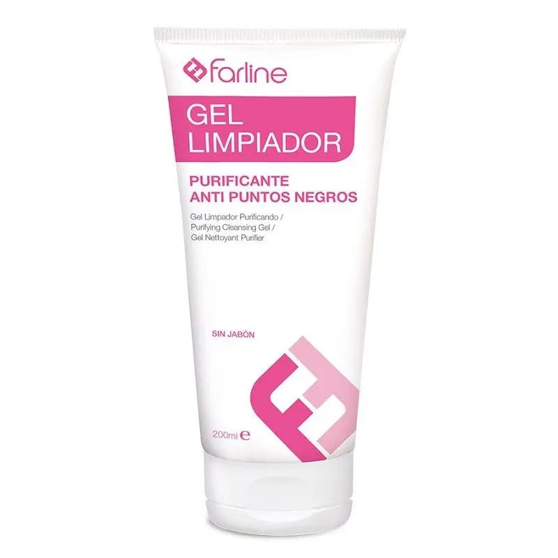 Farline Facial Cleansing Gel, Purifying Anti Blackheads , 200 ml