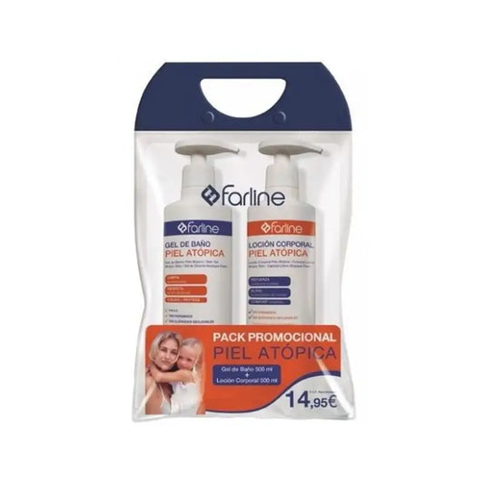 Farline Pacl Atopic Skin Body Lotion + Atopic Skin Bath Gel
