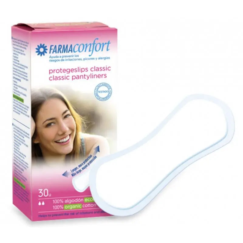Farmaconfort Protegeslips Anatomical Classic, 30 units
