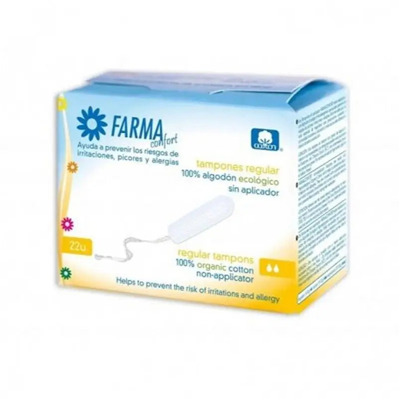 Farmaconfort Unapplied Digital Tampon Regular, 24 pieces