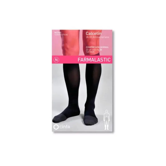 Farmalastic Antibacterial Sock Antibacterial, Size M