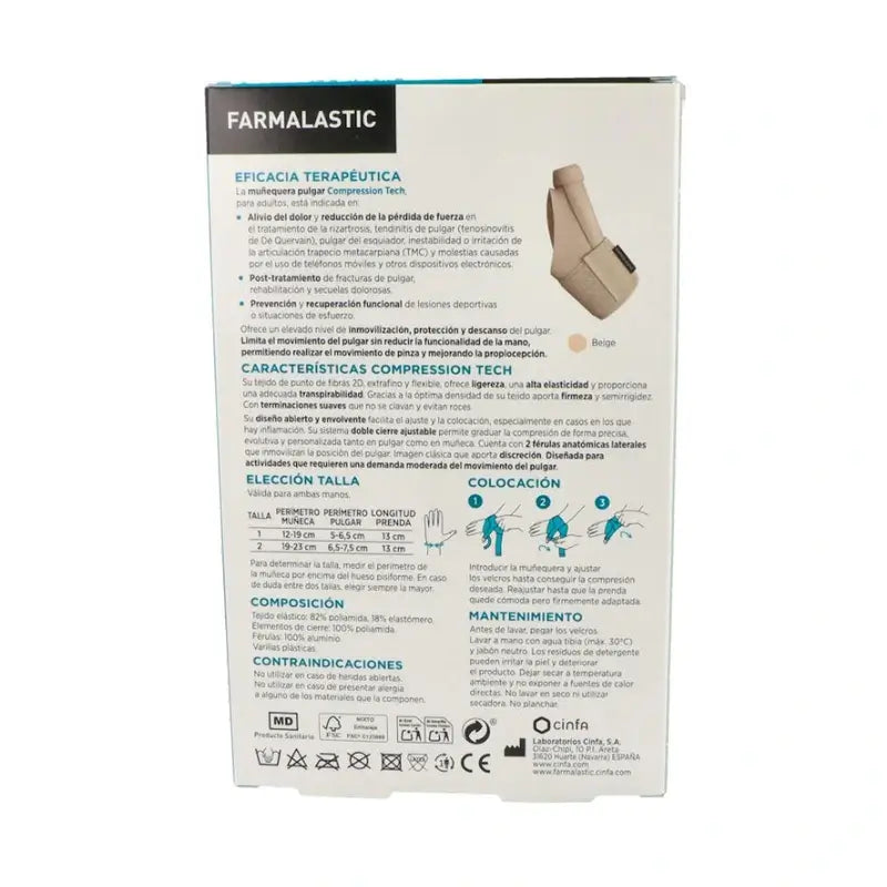 Farmalastic Bracelet Metapulgar Beige