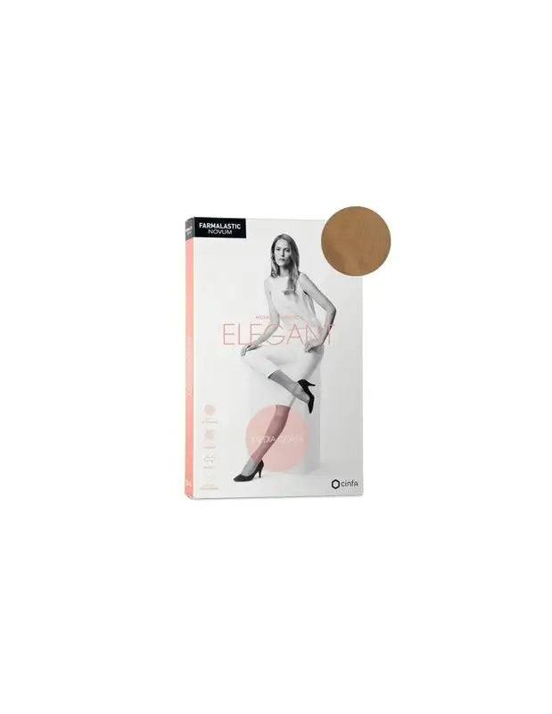 Farmalastic Novum Elegant Light Compression Short Tan, Level 3