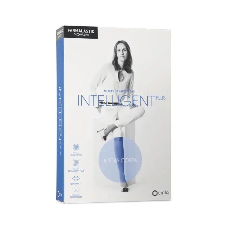 Farmalastic Novum Intelligent Short Stocking Tan, Size 4
