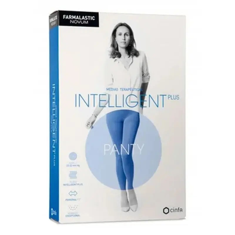 Farmalastic Novum Stocking Intelligent Plus Panty Caviar, Size 5