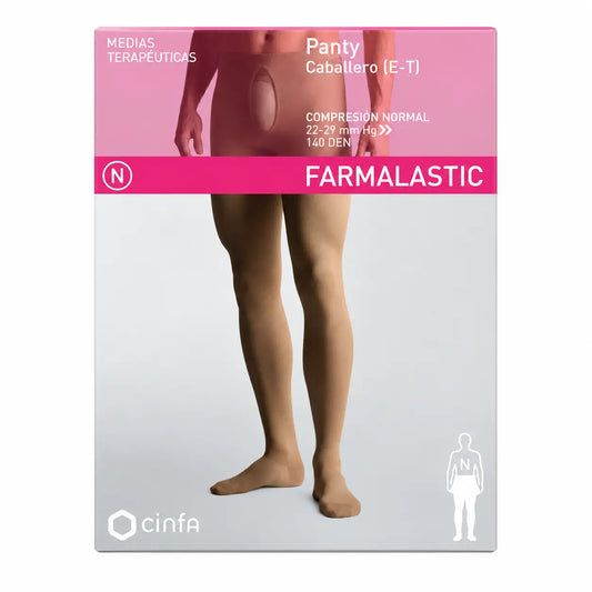 Collants de compression Farmalastic pour hommes, compression normale, taille XL