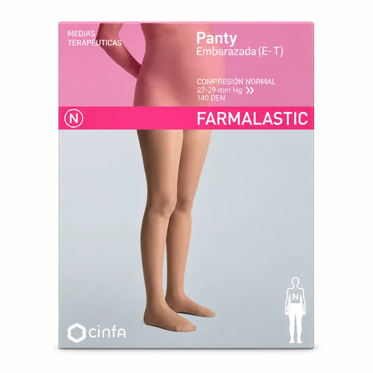 Culotte de compression Farmalastic Normal Pregnant Beige, Taille M
