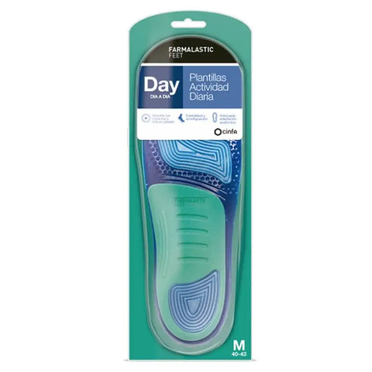 Farmalastic Insoles Day Daily Activity, Size M (40-43)