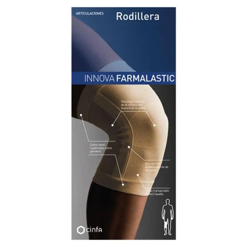 Farmalastic Innova Knee Brace, Small Size