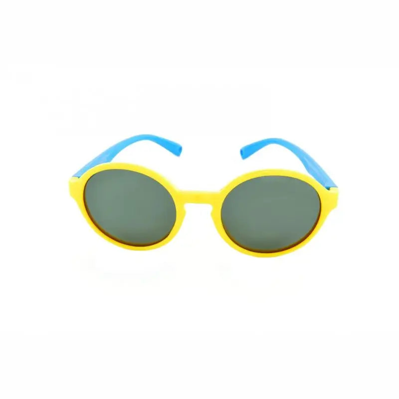 Farmamoda Lunettes de soleil polarisées pour enfants jaunes et bleues, 25 gr
