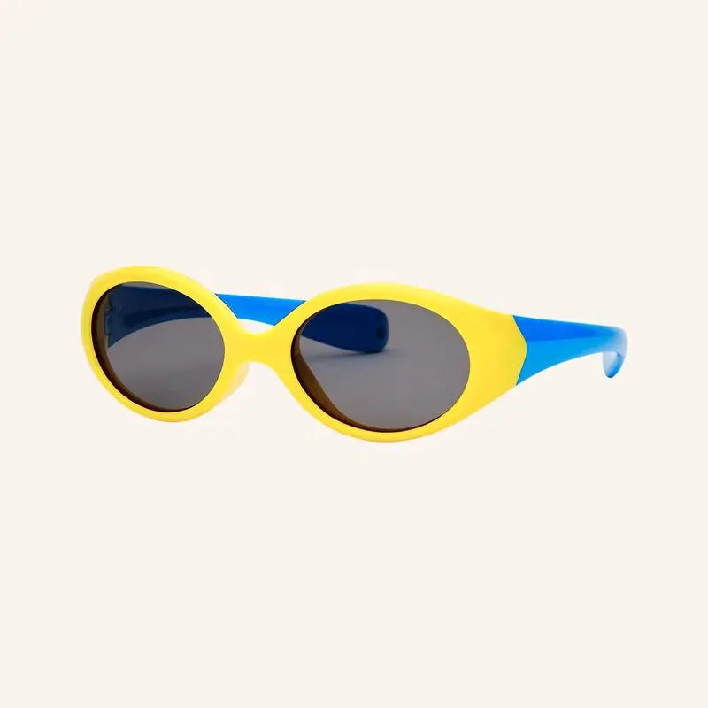 Farmamoda Children's Polarised Sunglasses Yellow & Sky Blue, 25 gr