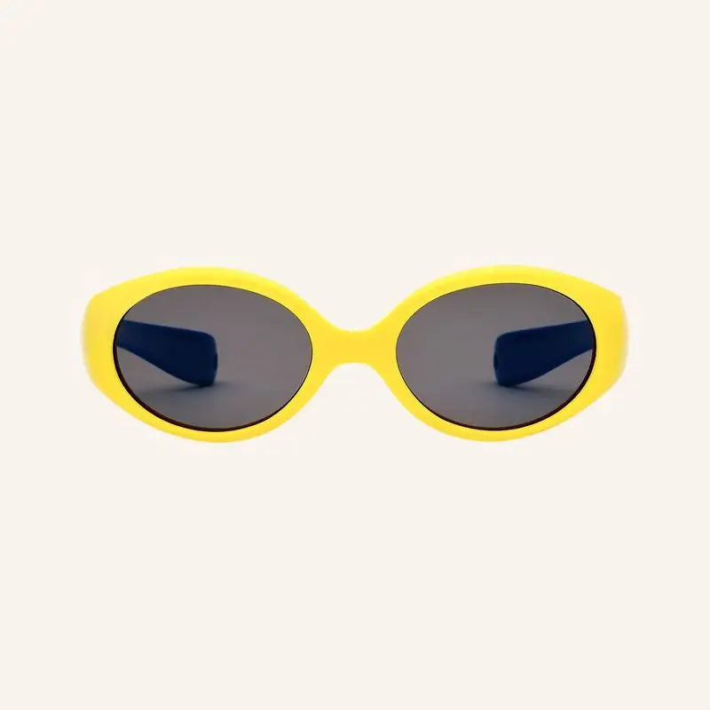Lunettes de soleil polarisées pour enfants Farmamoda, jaune et bleu ciel, 25 gr