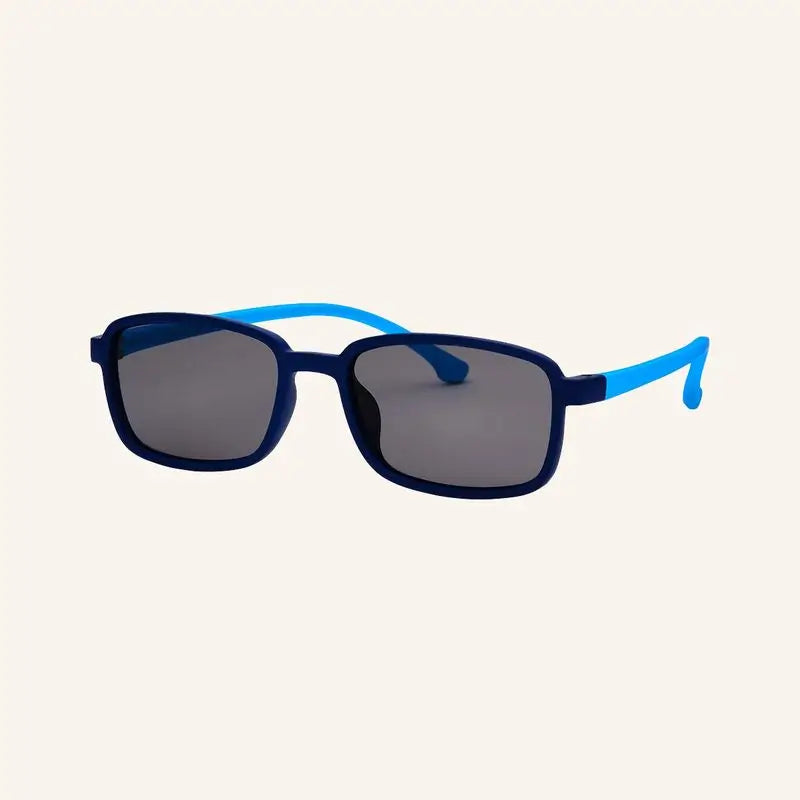 Lunettes de soleil polarisées pour enfants Farmamoda, bleu clair et marine, 25 gr