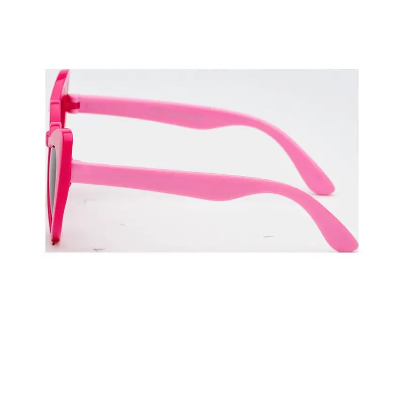 Lunettes de soleil polarisées pour enfants Farmamoda Heart Fuchsia & Pink, 25 gr
