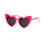 Farmamoda Children's Polarised Sunglasses Heart Fuchsia & Pink, 25 gr
