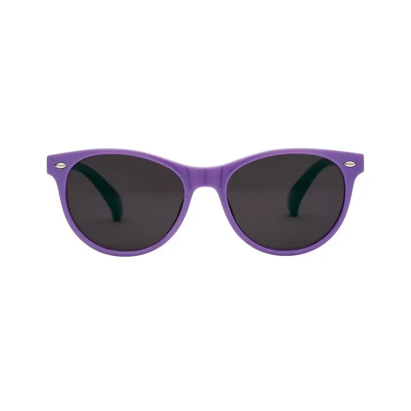 Farmamoda Lunettes de soleil polarisantes pour enfants Purple & Green Oval, 25 gr