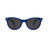 Farmamoda Lunettes de soleil ovales polarisées pour enfants, bleu marine et bleu ciel, 25 gr