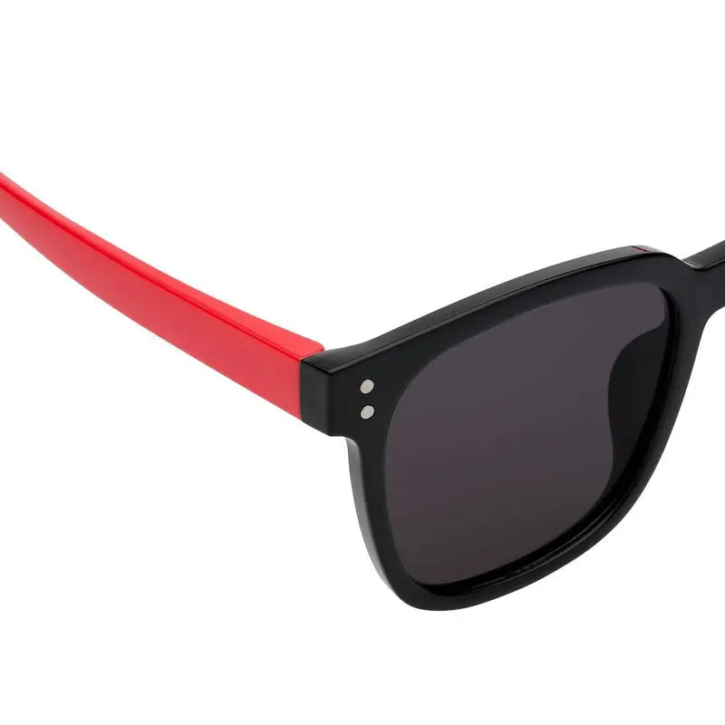 Lunettes de soleil polarisées pour enfants Farmamoda, noir et rouge, 25 gr