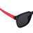 Lunettes de soleil polarisées pour enfants Farmamoda, noir et rouge, 25 gr