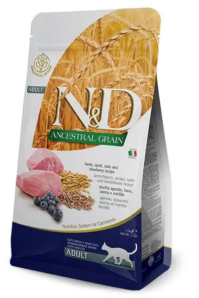 Farmina N&D Cat Ancestral Lamb 1,5Kg, cat food