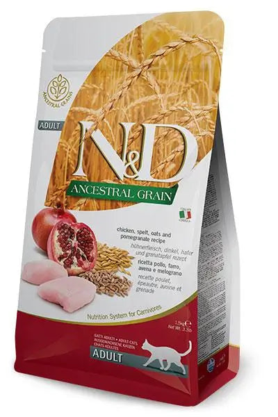 Farmina N&D Cat Ancestral Chicken 5Kgr, feed for cats