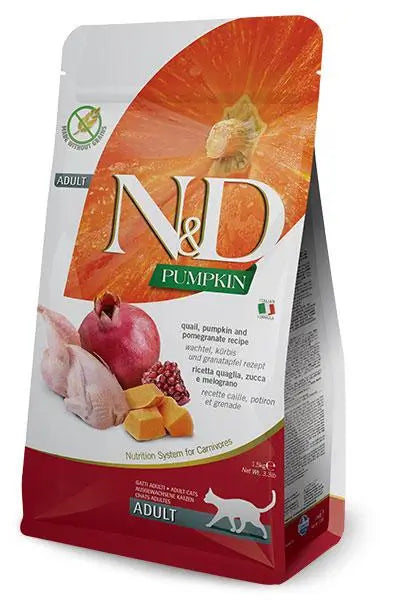 Farmina N&D Cat Pumpkin Quail 1,5Kg, cat food