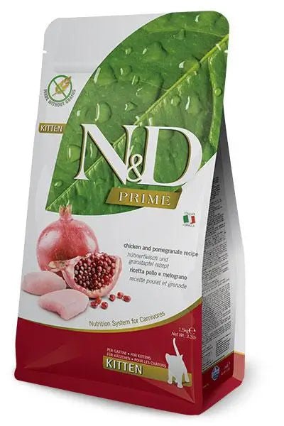 Farmina N&D Cat Kitten Kitten Prime Chicken 10Kg, kitten food