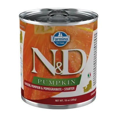 Farmina N&D Dog Pumpkin Chicken Chicken Starter Puppy 6X285Gr, wet dog food for puppies