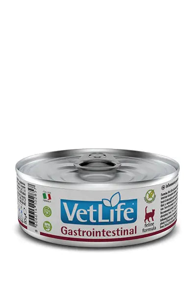Farmina Vet Life Cat Gastrointestinal Box 12X85Gr, wet food for cats